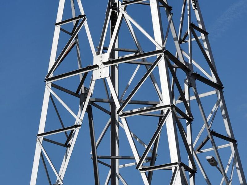 Materyal ng anggulo na bakal para sa power tower